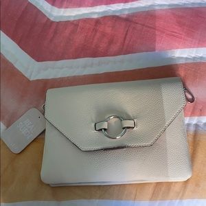 Street Level Suede/leather Crossbody purse